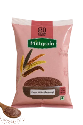 Finger Millet (Ragi / Kelvaragu), Calcium Rich, Gluten-free Whole Grain
