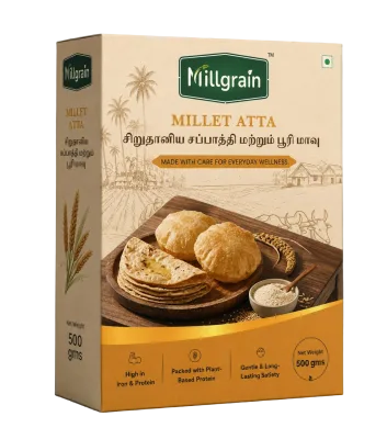 Millet Atta, Gut Friendly Multi-Millet Flour
