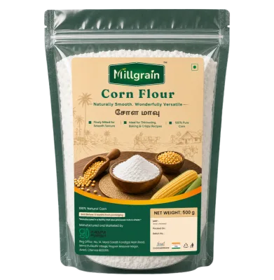 Corn Flour (Makka Cholam Maavu), Whole Ground Maize Flour