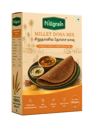 Millet (Sirudhaniyam) Dosa Mix, Instant & Nourishing
