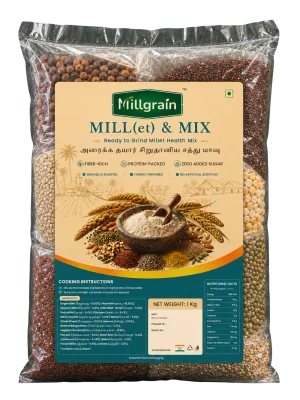 Mill(et) & Mix – Ready to Grind Millets Health Mix Powder