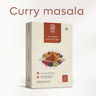 Curry Masala (Kari Masala Powder), Aromatic Homemade Style Spice Blend